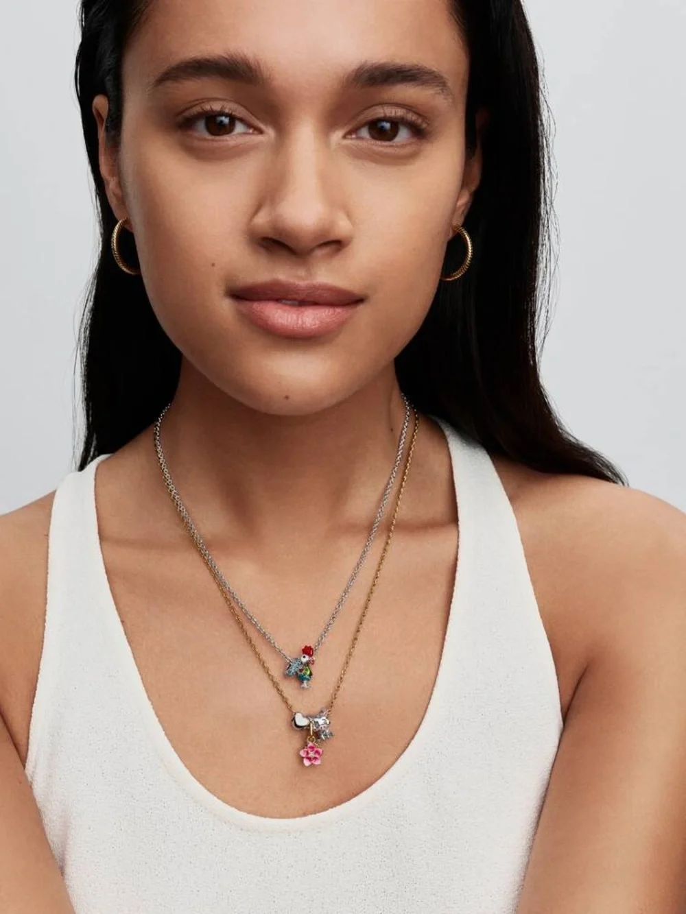Pandora Disney Moana Flower Dangle Charm